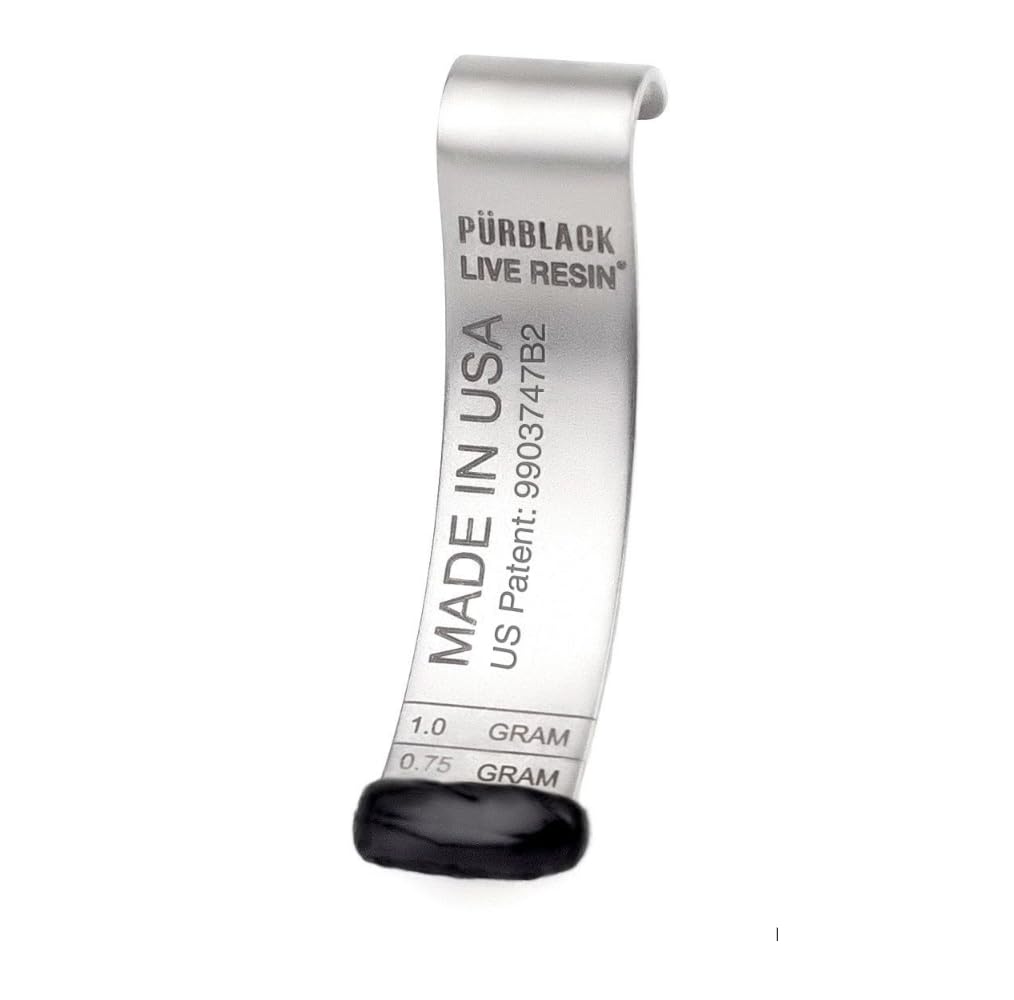 Pürblack® Pürscale για Shilajit - Πατενταρισμένο εργαλείο μέτρησης ρητίνης με Spoon 
