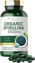 Carlyle Βιολογικά δισκία Spirulina 3500mg 