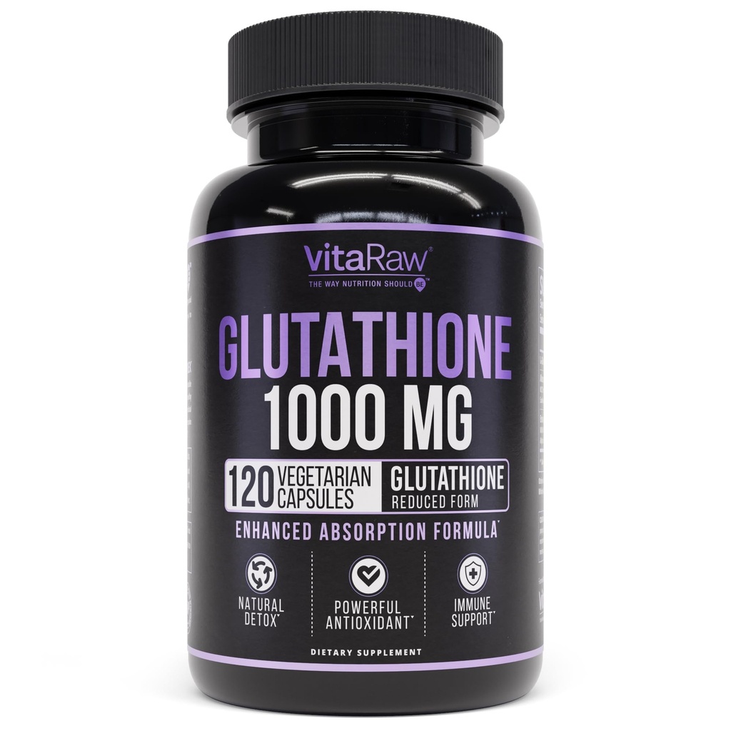1000mg Γλουταθειόνη για την Ανοσολογική Υποστήριξη - 100mg Συγκρότημα Απορρόφησης - Μειωμένο συμπλήρωμα λιποσωμικής γλουταθειόνης με Άλφα Λιποϊκού Οξέως - Εγκέφαλος Booster, Λαμπερό Δέρμα, Ηπατική Υποστήριξη