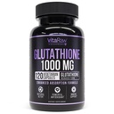 1000mg Γλουταθειόνη για την Ανοσολογική Υποστήριξη - 100mg Συγκρότημα Απορρόφησης - Μειωμένο συμπλήρωμα λιποσωμικής γλουταθειόνης με Άλφα Λιποϊκού Οξέως - Εγκέφαλος Booster, Λαμπερό Δέρμα, Ηπατική Υποστήριξη