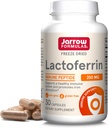 Jarow Formulas Lactoferrin 250 mg - Ανοσοποιητική Γλυκοπρωτεΐνη - για Υγιεινή Υποστήριξη Ανοσοποιητικού Συστήματος & Απορρόφηση Σιδήρου - Παγωμένη Αποξηραμένη - Χωρίς Γλουτένη - Μη ΓΤΟ - 30 Κάψουλες (Servings)