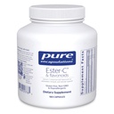 Pure Encapsulations Ester-C & Flavonoids - Συμπλήρωμα Βιταμίνης C για Αντιοξειδωτικά - Ανοσοποιητική & Αγγειακή Υποστήριξη * με Ασβέστιο & Ρουτίνη - Απαλό στην Πέψη - Vegan & Non-GMO - 180 Κάψουλες