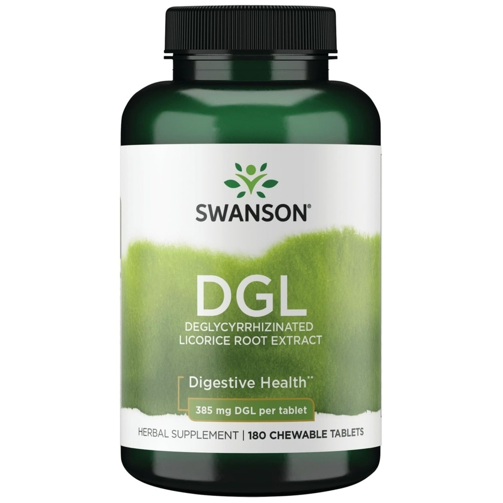 Swanson Dgl (Λικορίς) 385 Milligrams 180 Chwbls