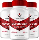 Κάψουλες Sweet Boost, χάπια υποστήριξης Glycogen Sweet Boost, συμπλήρωμα διατροφής Sweet Boost, μέγιστη δύναμη SweetBoost Glyco Υποστήριξη Advanced Formula, χάπια SweetBoost, Sweet Boost Κριτικές (3 Pack)