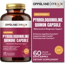 Pyrroloquinoline Quinone-PQQ Supplement 20 mg-Supports Heart Health*-Gluten-Free,Non-GMO,Vegetarian-60 Veg Capsules