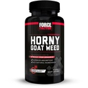 Force Factor Horny κατσικίσιο ζιζάνιο για άνδρες, φυσικό αρσενικό Drive και συμπλήρωμα ζωτικότητας με φυσικά συστατικά για την ανώτερη απορρόφηση, θεμελιώδη σειρά, 750mg, 60 κάψουλες