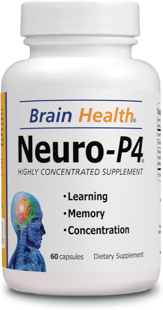 Neuro P4-60 Caps - Εξαιρετικά συμπυκνωμένο συμπλήρωμα - 100% φυσικό συμπλήρωμα διατροφής
