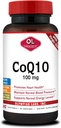 Olympian Labs Συνένζυμο Q10 100mg Softgels με Extra Virgin Olive Oil, Heart Health Support, Cell Protection from Free Radicals