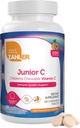 Zahler Junior C Advanced Chewable Vitamin C for Kids - Ανοσοποιητική Υποστήριξη Παιδιά Βιταμίνες σε Νόστιμο Πορτοκαλί Γεύση - Kosher Kids Βιταμίνη C για Ανοσία - Βιταμίνη C Μασώμενο Αντιοξειδωτικό - (180 Count)