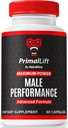 NutraRize PrimalLift Χάπια, επίσημη Primal Lift για τους άνδρες, PrimalLift Ανδρική Απόδοση, Όλα τα φυσικά Formula για την υποστήριξη της απόδοσης και της συνολικής ευεξίας του σώματος, PrimalLift ME Review (60 κάψουλες)