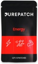 Pure Patch Energy Patch – Plant-Based Vegan Topical Patch – Caffeine – CoQ10 – Amino Acids – Electrolytes – Μη χωνευτά – Water-Resistant – Gluten Free – Made in USA – 6 Patches