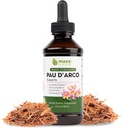 Maxx Herb PAU D'Arco Βάμμα - Max Strength PAU D Arco Extract για την υποστήριξη του ανοσοποιητικού, Taheebo Τσάι Εσωτερικό Bark Απορροφήσεις Καλύτερα από PAU Darco κάψουλες - 4 Oz μπουκάλι (60 εξυπηρετούν)