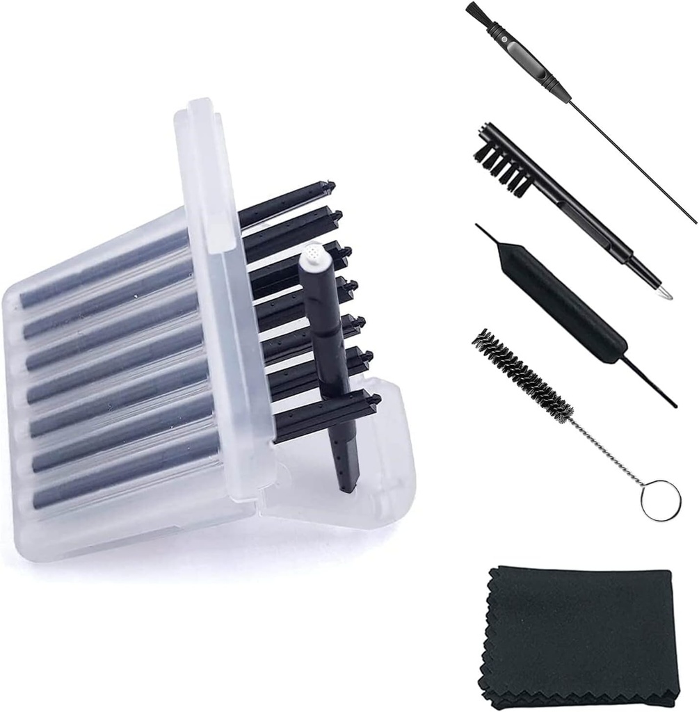 (4 Πακέτες) Ακοής Wax Guard Filters (32 Μονάδες) Αντικατάσταση Wax Cerumen Stop Wax Παγίδες για Phonak, Widex, Unitron και Resound - 5 τεμάχια Βοηθητικό ακοής Καθαρισμός Κιτ Αξεσουάρ με Θήκη μεταφοράς