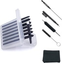 (4 Πακέτες) Ακοής Wax Guard Filters (32 Μονάδες) Αντικατάσταση Wax Cerumen Stop Wax Παγίδες για Phonak, Widex, Unitron και Resound - 5 τεμάχια Βοηθητικό ακοής Καθαρισμός Κιτ Αξεσουάρ με Θήκη μεταφοράς