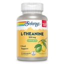 SOLARAY L Theanine 200mg, Συμπλήρωμα Υποστήριξης Mood με Βιταμίνη Β6 - Ηρεμητική Υποστήριξη Κατά τη διάρκεια του περιστασιακού στρες - Φυσικό άρωμα λεμόνι Lime - 60-Day Εγγύηση, Εργαστήριο Επαληθευμένο - 75 Μερίδες, 75 Μασώμενα