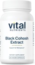 Vital Nutrients Black Cohosh Extract 250mg| Vegan Supplement for Women’s Menopause, Hormonal Balance and PMS Support* | Gluten, Dairy and Soy Free | Non-GMO | 60 Capsules