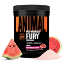 Animal Fury Pre Workout Powder - Καρπούζι, 350mg καφεΐνη, BCAA Amino Acids, 2g Beta Alanine, Κιτρουλίνη & Τυροζίνη, Ενέργεια, Εστίαση, Δύναμη, Υπομονή, Προπόνηση για Άνδρες & Γυναίκες, 20 Υπηρεσίες