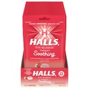 ΘΕΡΜΟΚΡΑΣΙΑ Λαρύγγι Καταπραϋντικό (Πρώην HALLS Breezers) Κρέμα φράουλας σταγόνες λαρύγγι, 12 σακούλες των 25 σταγόνες (300 συνολικές σταγόνες)