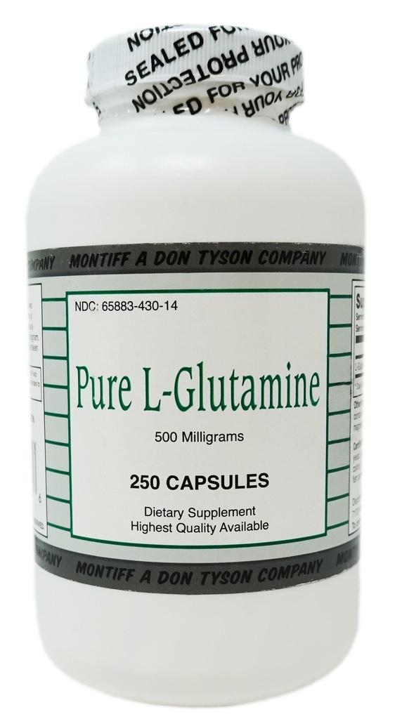 Αμιγής L Γλουταμίνη 500 mg 250 καπάκια