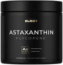 Ασταξανθίνη 24mg + Λυκοπένιο 50mg Κλινικής Δύναμης Carotenoids Συμπλήρωμα δέρματος w. 100% Φυσικό από MicroAlgae - Καλύτερα Συμπληρώματα Ασταξανθίνης για την Υγεία του Δέρματος & Χρώση - Ασταξαντίνα