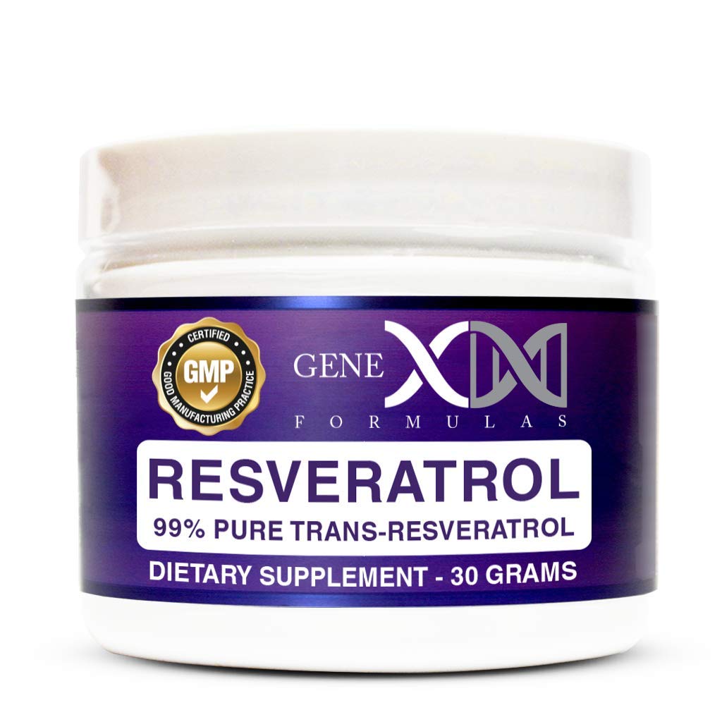 GENEX Trans Resveratrol 1000mg σκόνη που εξυπηρετεί 99% καθαρό μικρονοποιημένο φαρμακευτικό βαθμό 