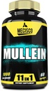 Mullein Leaf Supplement with Panax Ginseng Root, Cordyceps Sinensis & More - 60 Capsules - 11in1