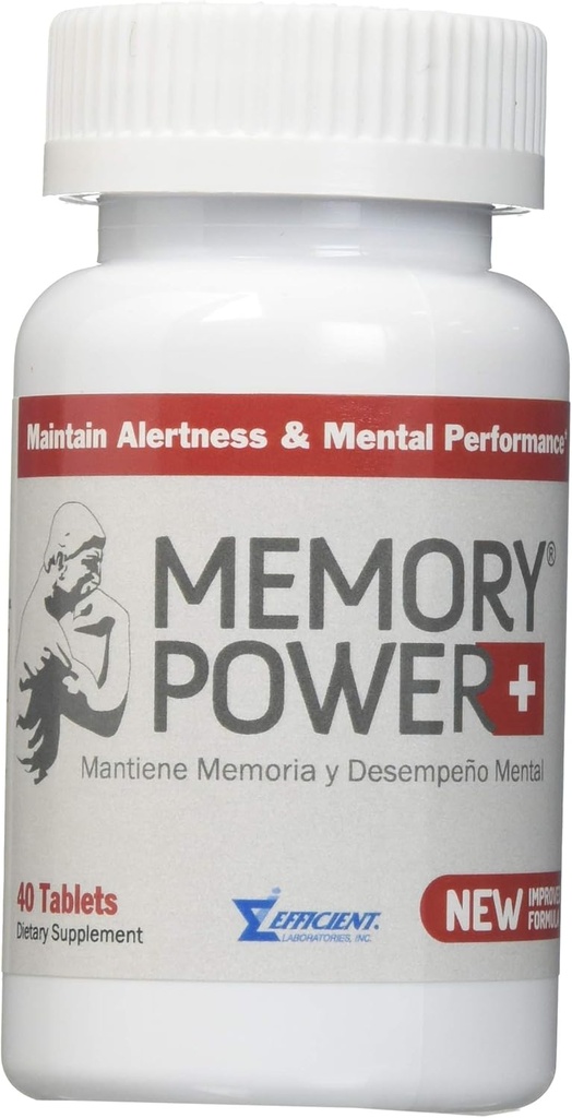 Memory Power Plus Βιταμίνη δισκία - 40 Ea