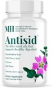 MICHAEL'S Health Naturopathic Programs Antisid - 60 Vegan Chewable Wafers - Wild Cherry Flavor - Supports Healthy Digestion - Kosher - 20 Servings