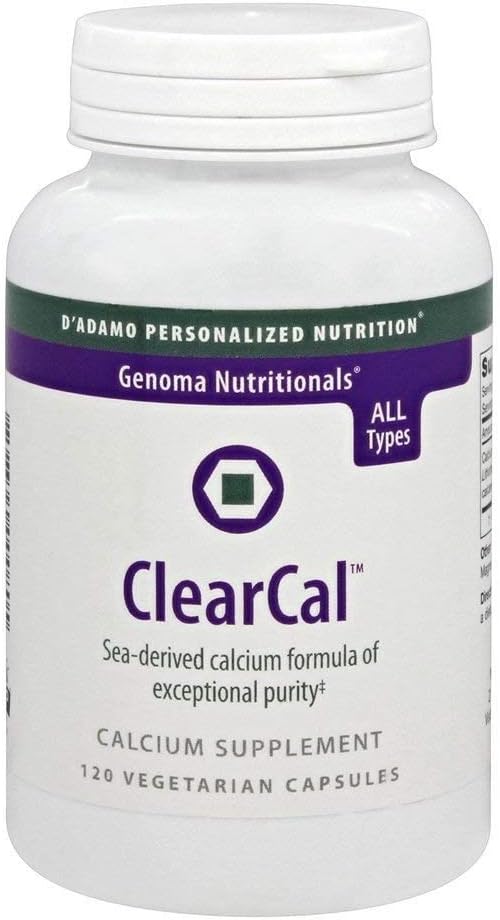 D'Adamo Εξατομικευμένη Διατροφή - ClearCal 120 vcaps