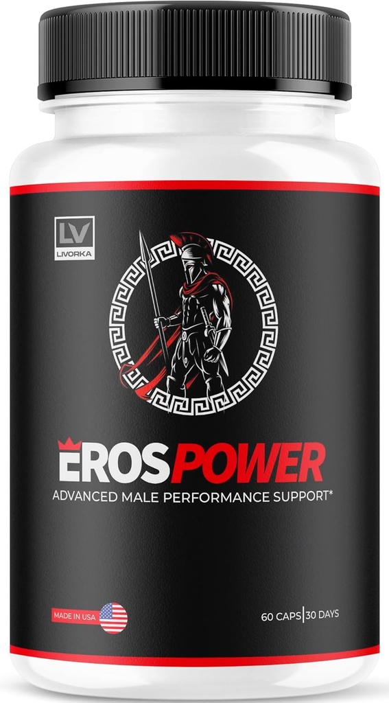 Eros Power Supplement - Eros Power Supplement for Men, Eros Power, Eros Powder Supplement, ErosPower Advanced Formula, Eros Power Capsles for Men, Eros Power Pills, 60 Caps για 1 μήνα