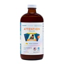 LIQUIDHEALTH Προσοχή Liquid Multivitamin for Kids & Teens - Βελτιώνει τη διατήρηση μνήμης, τη συγκέντρωση, τη συγκέντρωση, τη διάθεση, τη χαλάρωση και την ηρεμία - Made in The USA, Great Taste, Vegan, Sugar-Free (16 oz)