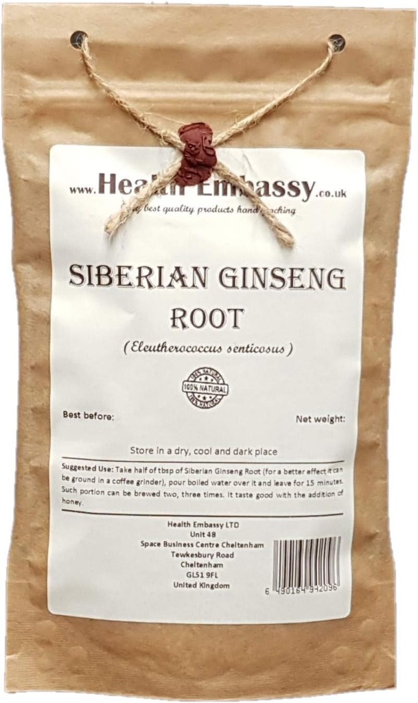 Υγεία Πρεσβεία της Σιβηρίας Ginseng Root Cut Tea 