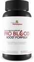 Υποστήριξη για την υγεία του αίματος Pro Blood Boost Formula - Συμπλήρωμα υποστήριξης για την υγεία του αίματος - Καλύτερη Φόρμουλα για τη φυσική υποστήριξη της υγείας του αίματος - Βερβερίνη, κανέλα, ψευδάργυρος - Προώθηση βελτιωμένη ροή αίματος φυσικά