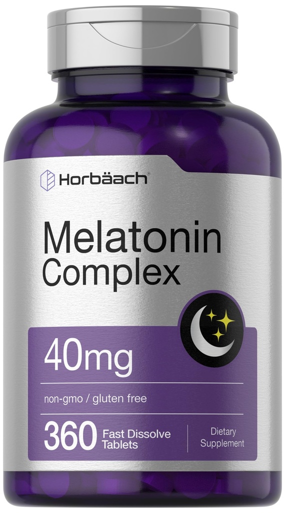 Horbäach Melatonin 40mg Complex 