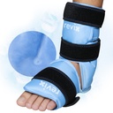 ReVIX Παγωτό Πακέτο Ankle για την ανακούφιση του πόνου στα πόδια και τα πόδια τραυματισμοί, επαναχρησιμοποιήσιμες παγωμένες συσκευασίες γέλης για τον Αχιλλέα Τενδονίτιδα, Plantar Φασίτιδα, διάστρεμμα Ankles και τακούνια