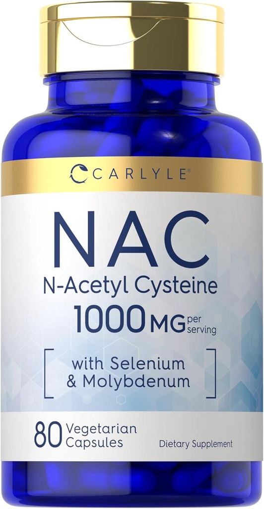 Συμπλήρωμα NAC Carlyle N-Acetyl Cysteine 1000mg 