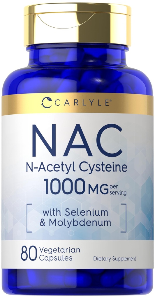 Συμπλήρωμα NAC Carlyle N-Acetyl Cysteine 1000mg 