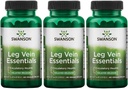 Swanson Leg Vein Essentials - Καθυστερημένη κυκλοφορία - 60 Veg Κάψουλες (3 Συσκευασία)