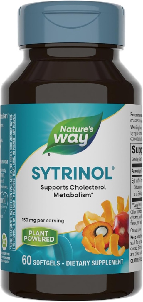 Τρόπος της φύσης Sytrinol Cholesterol Control; Premium Blend; 60 Softgels