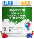 Βιολογικά Πράσινοι & Κόκκινοι Superfood σκόνη 