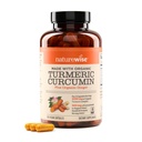 NatureWise Κουρκουμίνη Turmeric 2250mg - 95% Κουρκουμινοειδή & BioPerine Black Pepper Extract για Σύνθετη Απορρόφηση - Καθημερινή Κοινή και Ανοσολογική Υγεία Υποστήριξη - Vegan, Μη ΓΤΟ, 180 Count[60-Day Supply]