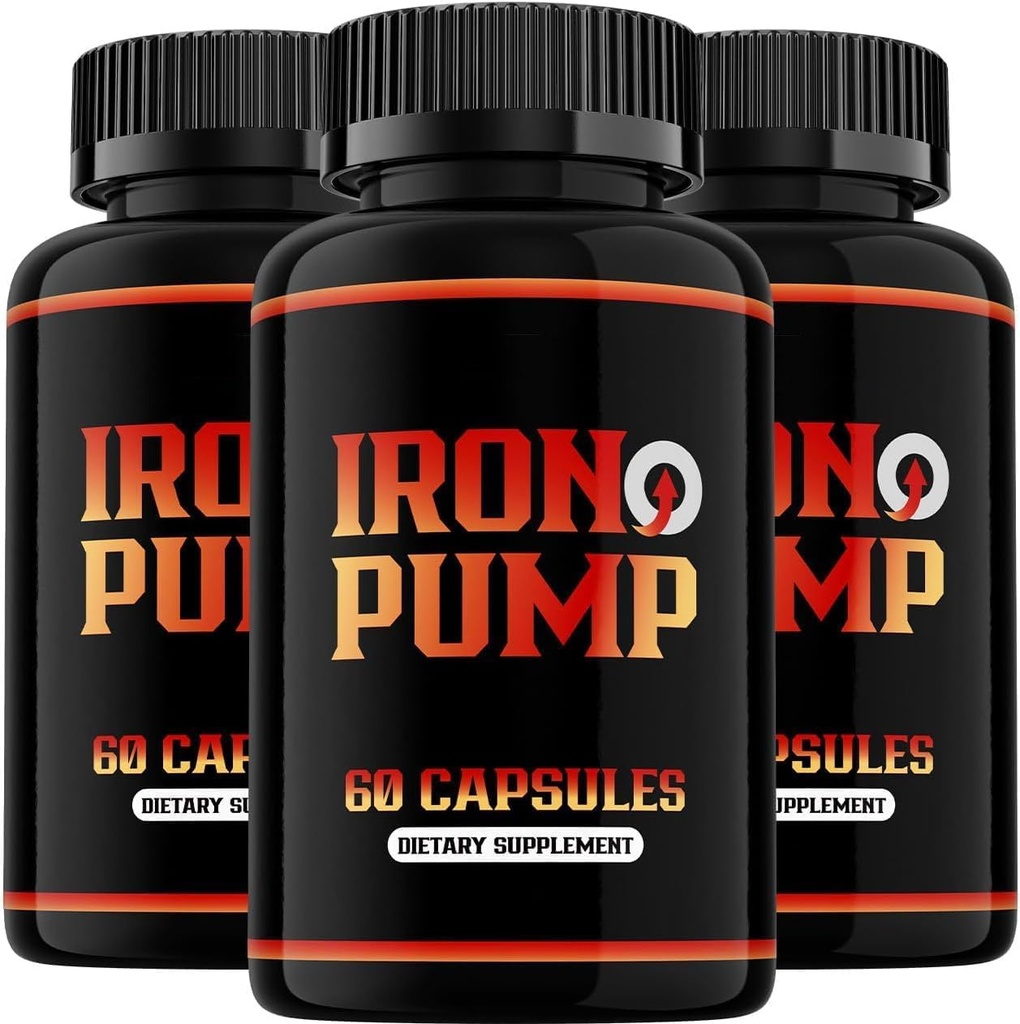 Iron Pump Formula Dietary Supplement, Ανδρική απόδοση, Κάψουλες Iron Pump Max Formula, Max Support, χάπια υποστήριξης