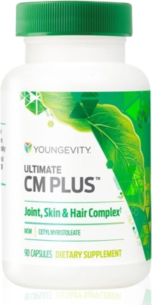 Youngevity Ultimate CM PlusTM - Πατενταρισμένο συμπλήρωμα υποστήριξης υγείας και πόνου MSM & Cetyl Myristoleate - Μύες και κοινή υγεία CMComplex - (90 κάψουλες)
