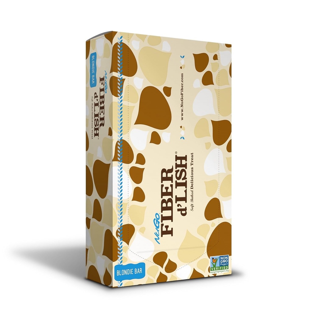 NuGo Fiber d'Lish Blondie, 12g High Fiber, 160 θερμίδες, 16 κόμης