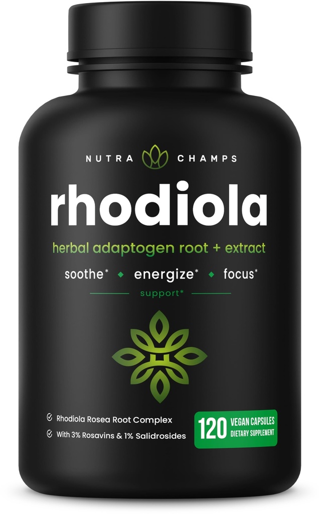 Rhodiola Rosea συμπλήρωμα 600mg 