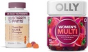 SmartyPants Teen Girl Multivitamin Gummies με Ωμέγα 3 Fish Oil, Βιταμίνες D3, C, B12, B6, A, K, Ψευδάργυρος & OLLY Πολυβιταμίνη των γυναικών Gummy με Βιταμίνες A, D, C, E, Βιοτίνη, Φολικό οξύ, Berry Γεύση