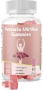 Pueraria Mirifica Gummy Organic Supplement - Pure Root 10:1 Συμπυκνωμένο εκχύλισμα 60 Veggie Gummies, Premium - για Transgender. Γυναίκες, άντρες...