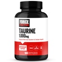 FORCE FACTOR Taurine συμπλήρωμα, Taurine 500mg κάψουλες Αντιοξειδωτικό συμπλήρωμα για την υποστήριξη του νευρικού συστήματος και της κυτταρικής υγείας, Vegan, Όχι Ζελατίνη, μη ΓΤΟ, 180 κάψουλες λαχανικών