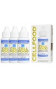 Cellfood Oxygen Boost - 1 fl oz, 3 Pack - Συμπλήρωμα Υγρού Οξυγόνου για Λεμφική Αποχέτευση, Υψόμετρο Ασθένεια, Jet Lag, Κόπωση, Πονοκέφαλοι, Hangovers & Ενέργεια - Χωρίς Γλουτένη, Cert. Kosher.
