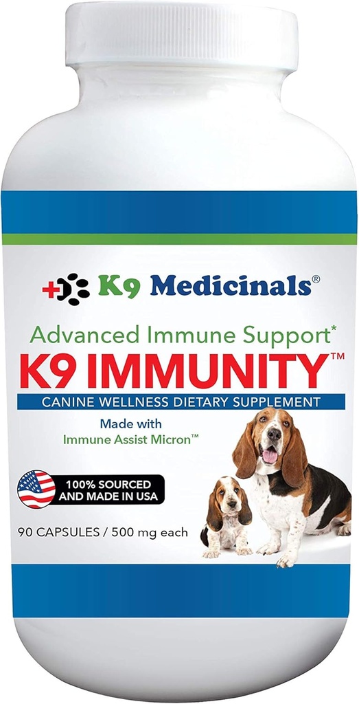 K9Medicinals K9 Κάψουλες Ανοσίας - 90 Count, White (IMS-CAP-90)
